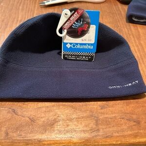 Columbia Dark Blue Omni-Heat Thermal Beanie Unisex